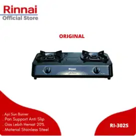 Kompor Gas Rinnai RI 302s 2 Tungku