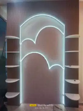 Mendekorasi rumah dengan gypsum dan PVC garansi pula