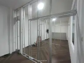 Keamanan kantor partisi gypsum murah dan efisien