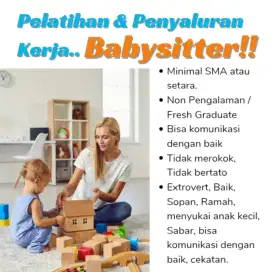 Pelatihan dan Penyaluran Kerja Babysitter