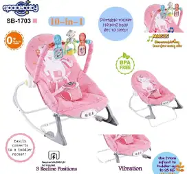 Tempat duduk bayi dan ba jd ayunan