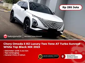 [ KM 4RB ] Chery Omoda 5 RZ Luxury Two Tone AT Turbo PUTIH 2023 2024