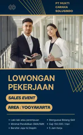 Di butuhkan Team Leader / SPV untuk SPG/B