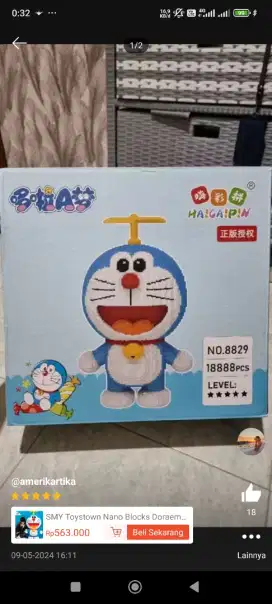 Bricks Jumbo Doraemon