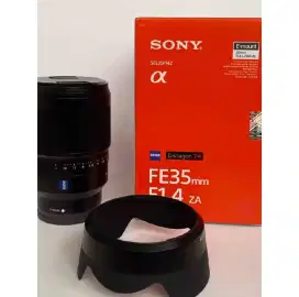 LENSA ZEISS 35MM F1.4 DISTAGON ZA T PLANNAR