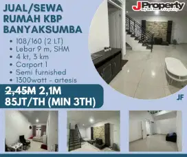 Dijual Cepat.Butuh uang mendesak rumah KBP JUal murah saja 2 lantai