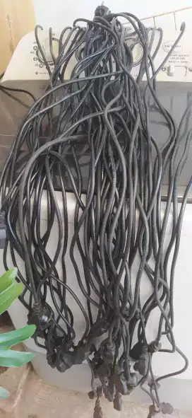 Kabel Power buat Komputer / Monitor bahan tebal panjang 1.2-1.5 m