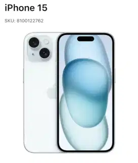 Iphone 15 - 100% ibox 1 bulan pemakaian