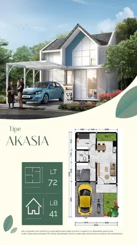 Rumah tipe neo akasia cluster re talaga bestari terdekat dgn tol