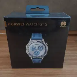 Huawei Jam tangan pintar Watch GT 5 Blue edition