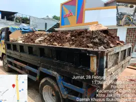 Jasa buang puing sampah