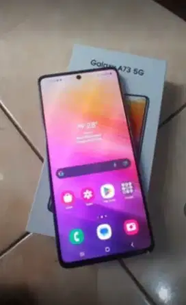 Samsung galaxy a73 5G 8/256 sein fullset mulus