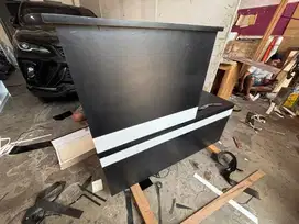 meja laundry Black | 130x50x110cm