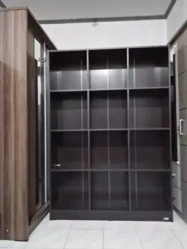 Rak buku 12 kotak,Lemari arsip,Lemari display,Gratis Ongkir