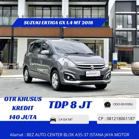 Km 65rb Suzuki Ertiga GX 1.4 MT 2018 Abu