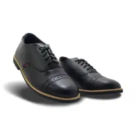 Size 43 Sepatu Casual Boots Pantopel Pria Hitam Semi Formal
