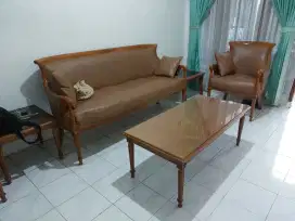 Sofa Kayu Jati Mulus