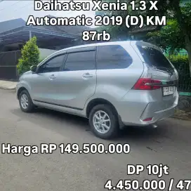 Antik km 87rb.. Daihatsu Xenia X Automatic 2019 (D)