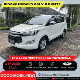 [Km46rb] Innova Reborn V Bensin Matic 2017 ANTIK Kredit Murah