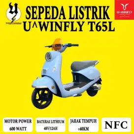 Sepeda Listrik Uwinfly T65 Lithium Bisa Cash Dan Kredit