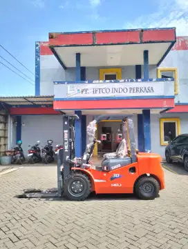 Jual Forklift Diesel HELI 3 Ton Mast 4.5 Meter Di Jember