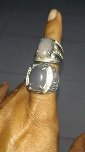 Batu cincin Kalimaya teh dan blackopal