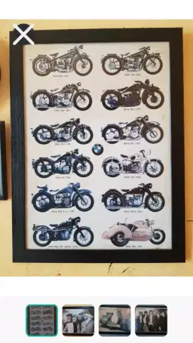Frame Foto Murah Kondisi 90% seperti baru.