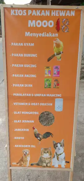 Kios Pakan Hewan MOOO