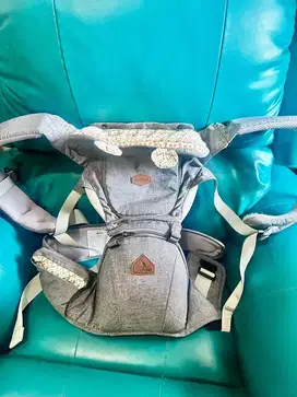 i-Angel Miracle Melange Gray - Gendongan Bayi Hipseat Depan