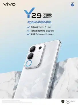 VIVO Y29 8+8/256 BATRAI BESAR 6500 TAHAN AIR & TAHAN BANTING