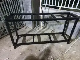 Rak aquarium dan meja komputer