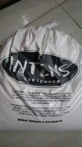 Cat tembok kiloan berat 5kg