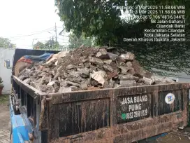 Jasa buang puing sampah