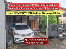 Kontrakan Paviliun 2KT Condongcatur Utara UGM Cantik Minimalis 25Juta