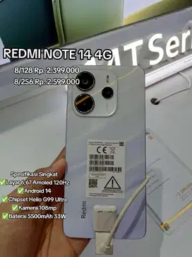 Redmi note 14 4G/5G