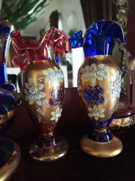 Vas Bunga Crystal Bohemian Crown