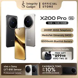 HP MURAH, BARU [ NEW LAUNCH X200 PRO ] RAM  16/512 I LIMITED STOCK