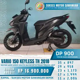 nikmati bunga 0% order pake CC VARIO 150 TH 2018 Proses cepat & mudah