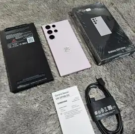 Samsung S23 Ultra 1TB Lavender mulus seperti baru