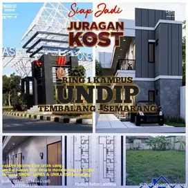 10 KAMAR,SHM RUMAH KOST,DESAIN ISTIMEWA,RING 1 KAMPUS UNDIP TEMBALANG