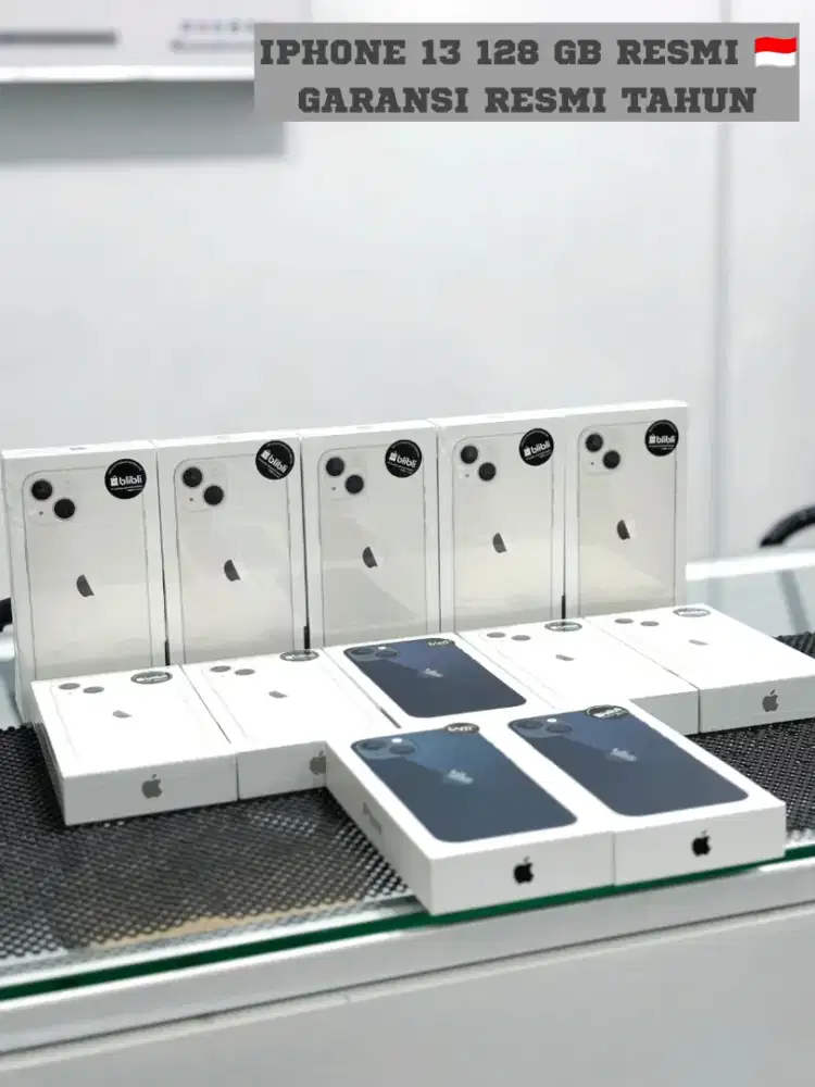 New Iphone 13 128 gb resmi ibox