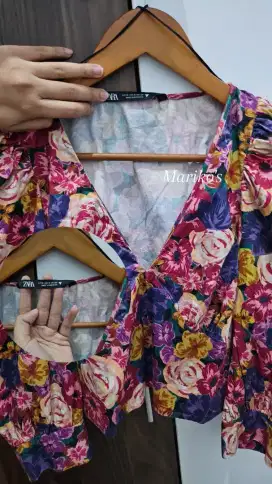 Blouse ZARA Flower