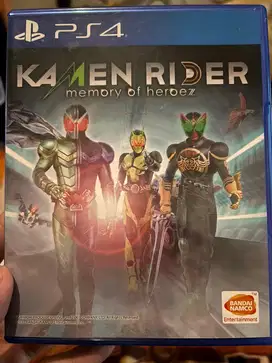 BD PS4 Kamen Rider Memory Of Heroez