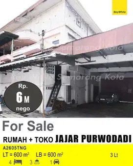 DIJUAL RUMAH DAN TOKO DI PURWODADI A2605