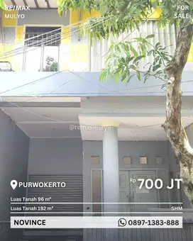 Dijual Rumah 2 Lantai Area Perumahan