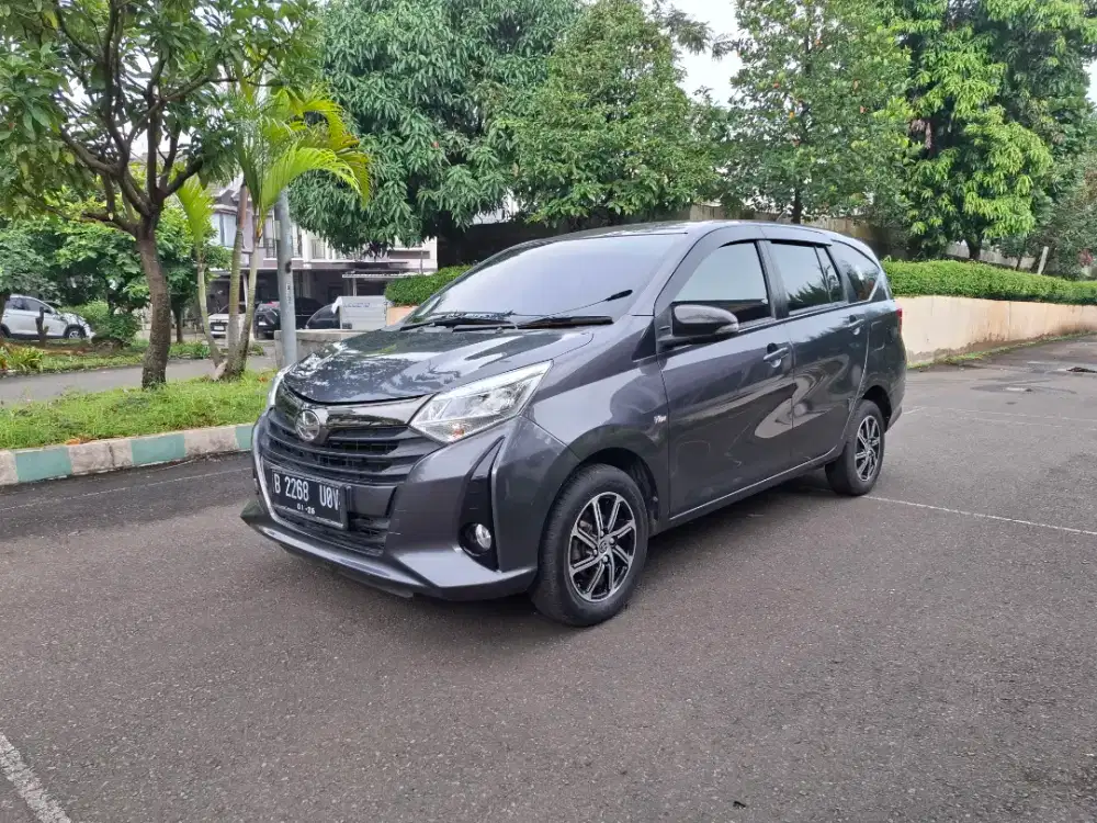 New Calya G AT 2021 Grey F Kota Bogor KM 30rb Like New