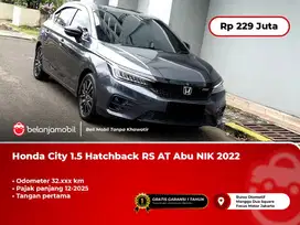 [ PAJAK PANJANG ] Honda City 1.5 Hatchback HB RS AT Abu 2022/2023