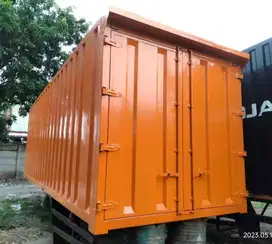 mulus MURAH Box Besi bekas hino 4x2 engkel lohan bok