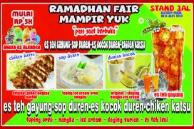 Di cari karyawan cewek jaga stand es duren dan es teh