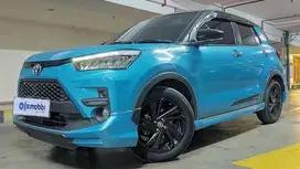 KM Rendah TDP 10JT Toyota Raize 1.0 G Two Tone Bensin-AT Biru 2021